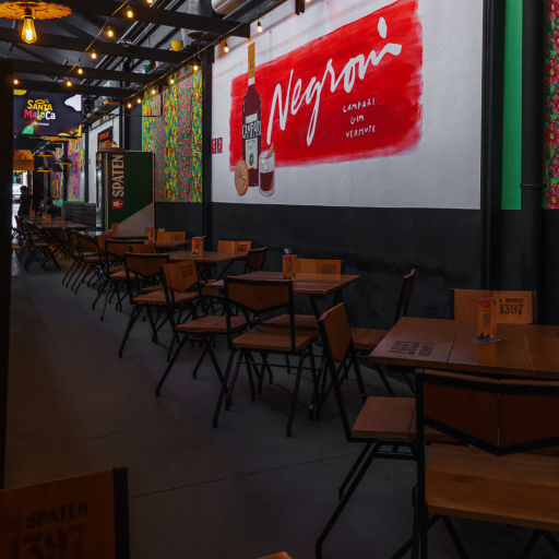 Interior Santa Maluca Gastrobar em São Paulo