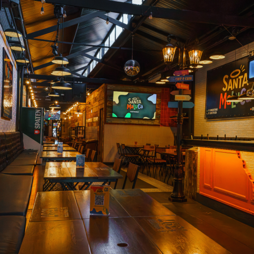 Interior Santa Maluca Gastrobar em São Paulo